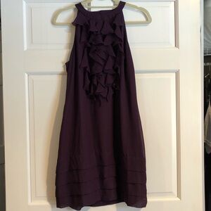 Kenar Purple Dress